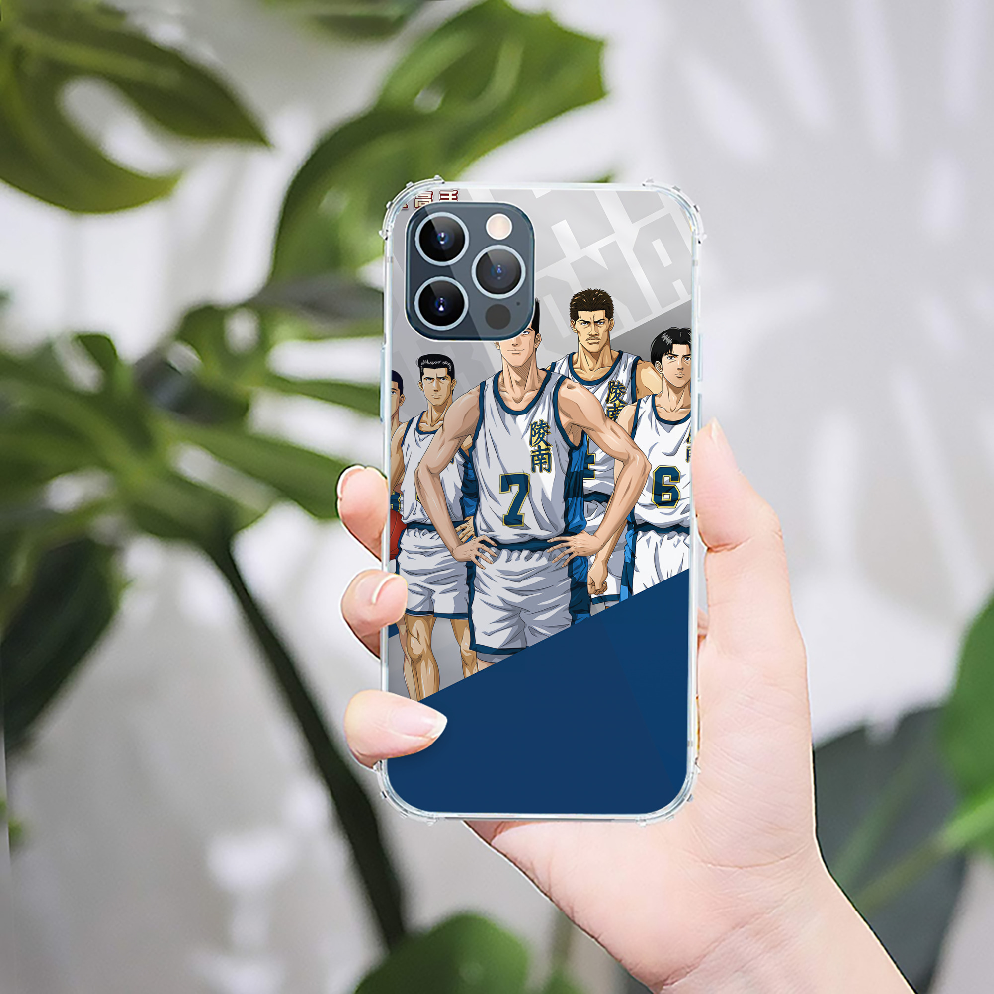 （画像用） SLAM DUNK／スラムダンク 【iPhone 12シリーズ対応】透明スマホケース（クリアソフトケース）